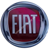 Nálepka na auto FIAT červená o 9cm