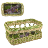 Prútený košík levandula 25cm