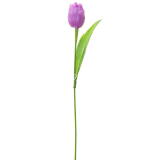 Tulipán umelý kvet fialový 42cm
