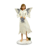 Soška anjel s hviezdou 14,5cm