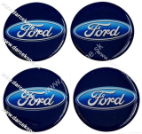 nálepky na kolesá Ford o 5,9 cm modré