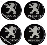 nálepky na kolesá Peugeot o 5,9 cm čierna