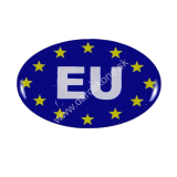 Nálepka EU modrá 8cm