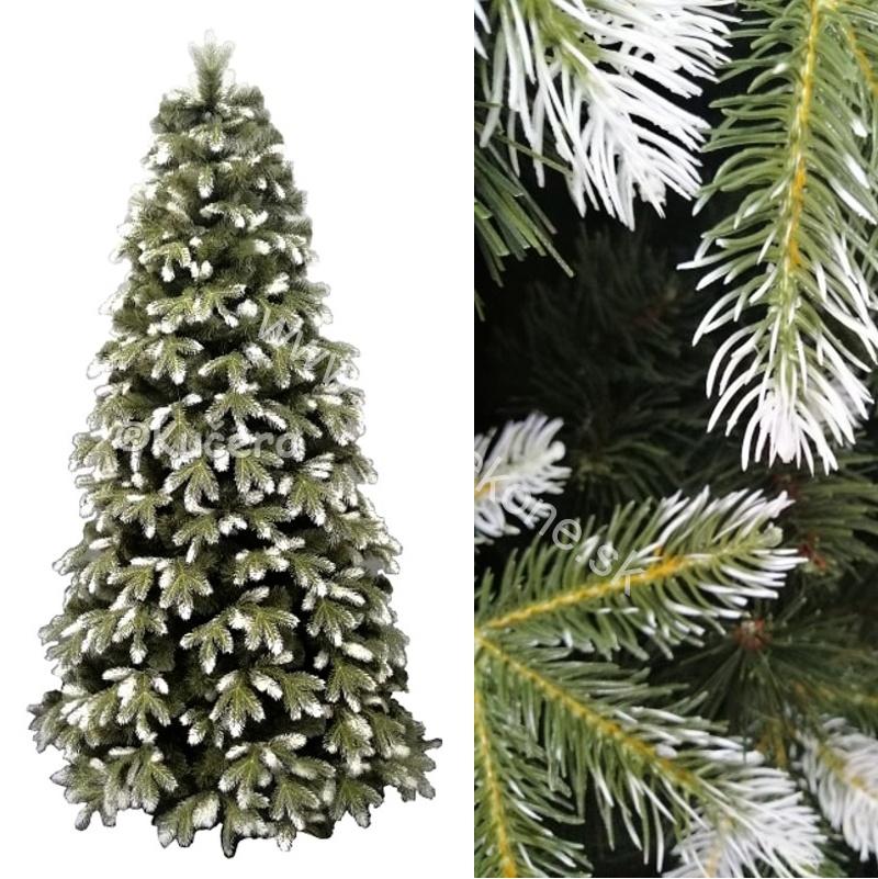 3D vianočný stromček Kanadská borovica zasnežená 180cm