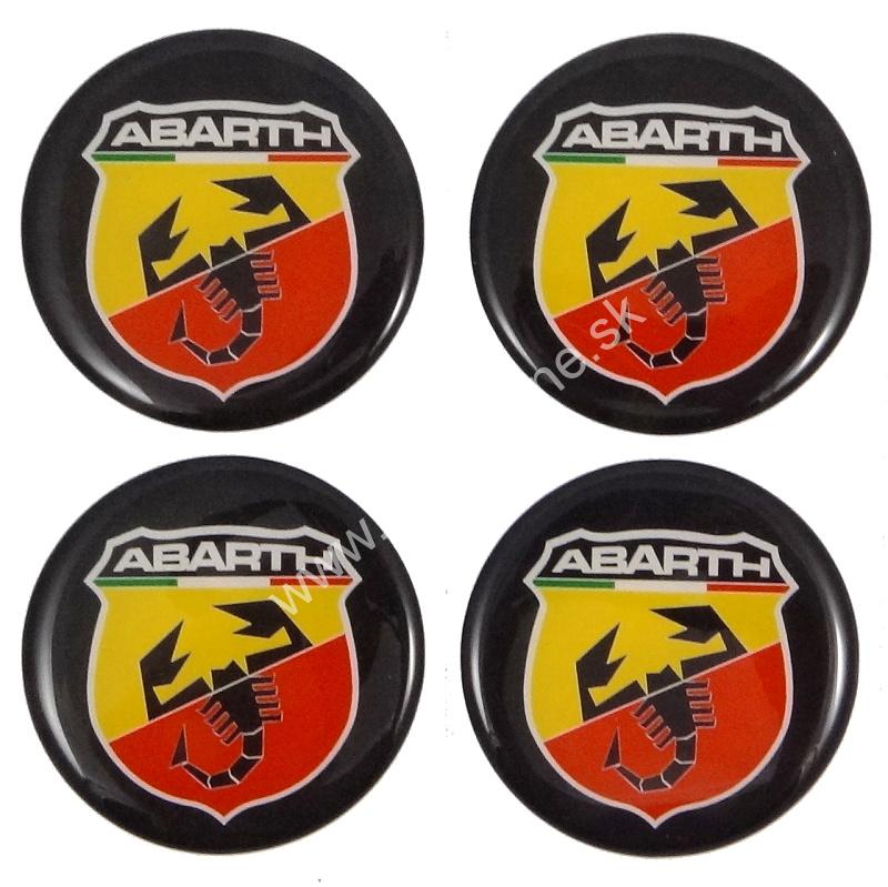 nálepky na kolesá Abarth o 5,5 cm