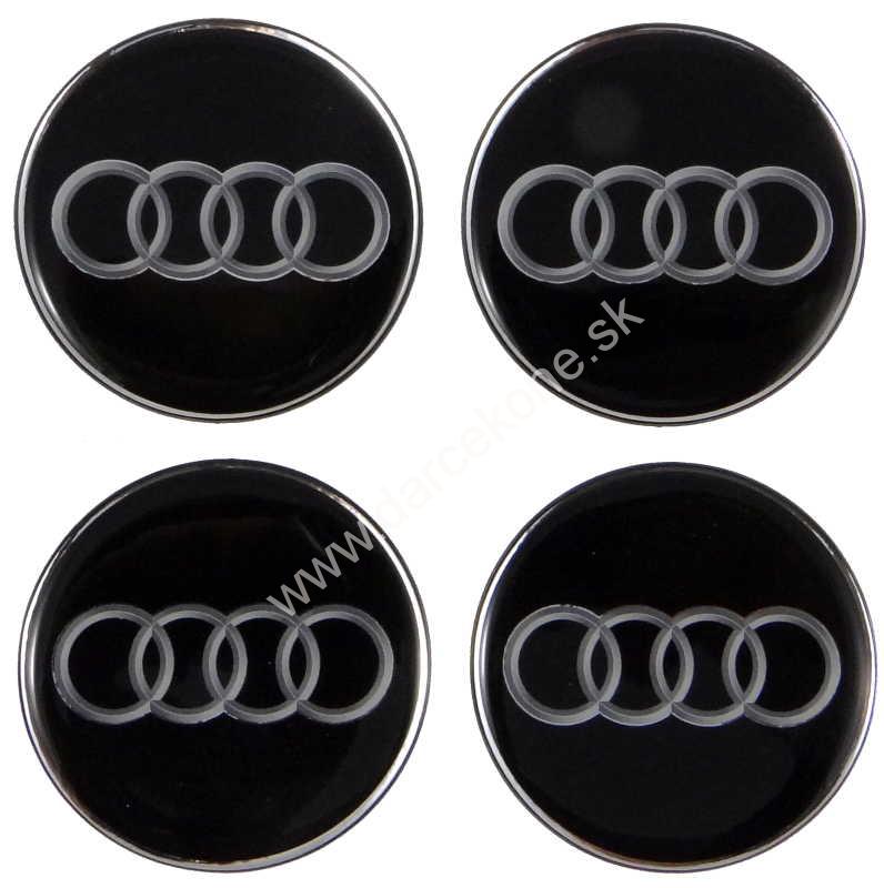 Kolesovky Audi o 5,5 cm čierne