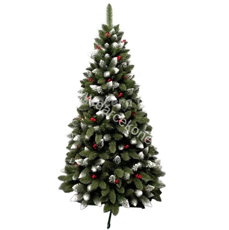 Vianočný stromček Borovica Iza červené guličky 150cm