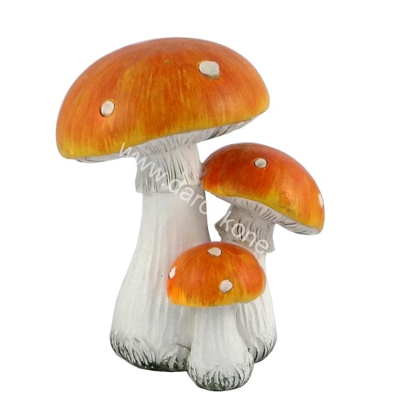 Huby muchotrávky soška 16cm