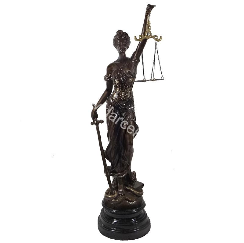 Veľká socha spravodlivosti Justícia 58cm