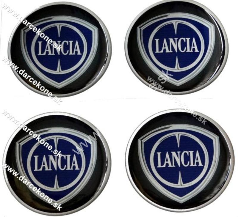 nálepky na auto kolesovky Lancia o 5,5 cm