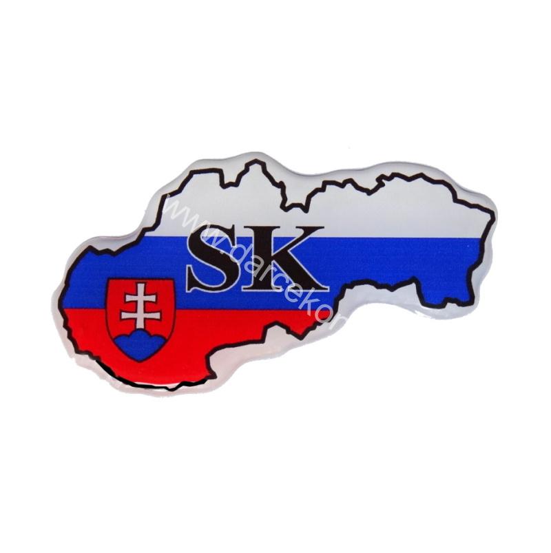 Nálepka SK republika 5,5cm