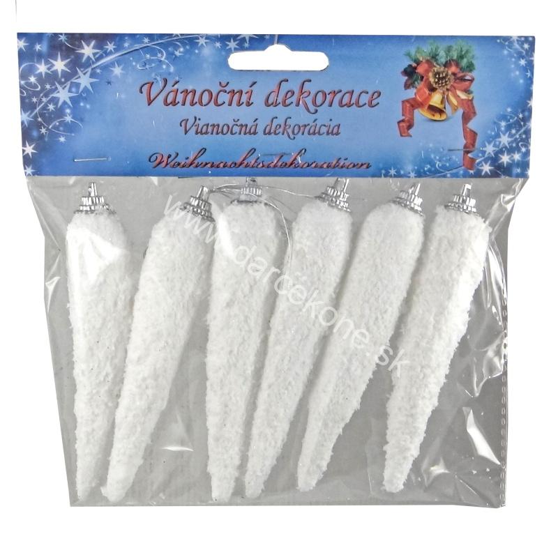 Cencúle závesné biele 12cm bal. 6ks