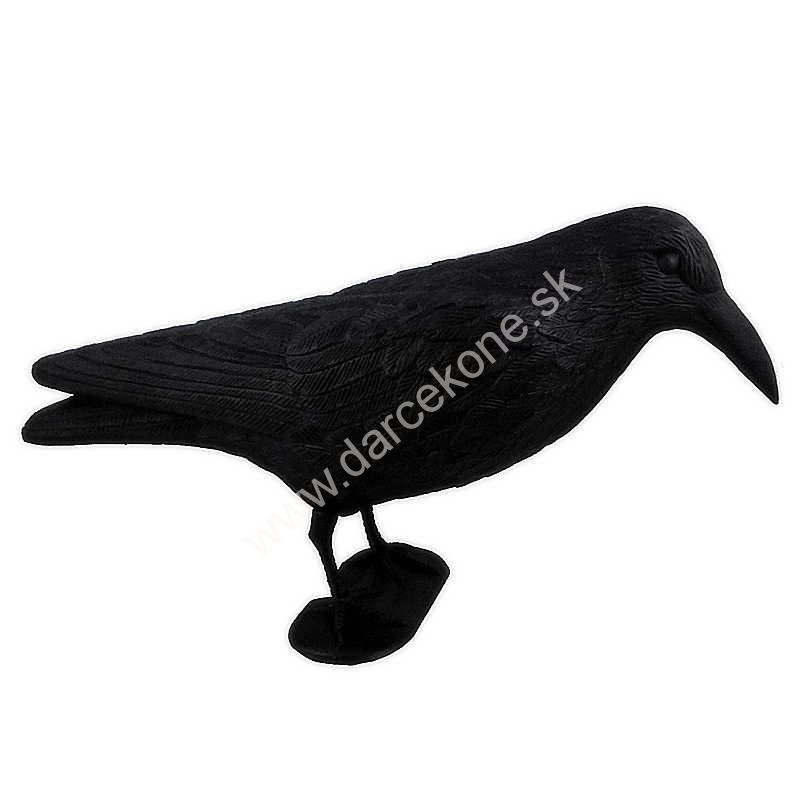 Vrana čierna plastová 33cm