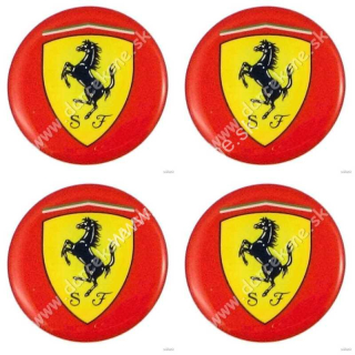 Ferrari nálepky na auto kolesovky o 5,9 cm