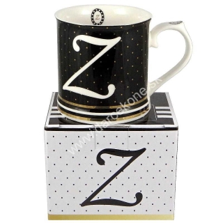 Šálka na kávu čaj s písmenom Z
