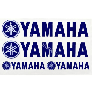 Nálepky na motorku YAMAHA modré