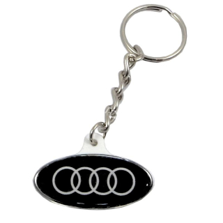 Prívesok Audi čierny auto kľúčenka 