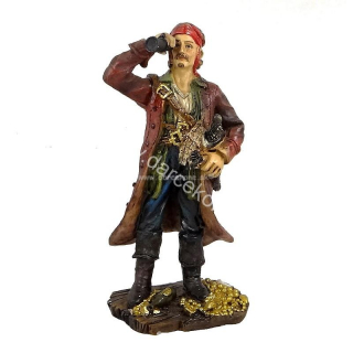 Pirát s ďalekohľadom 19,5cm