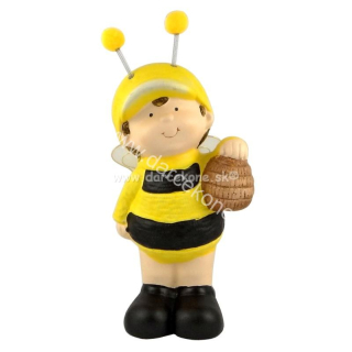 Včela soška s nádobou na med 28cm