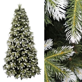 3D vianočný stromček Kanadská borovica zasnežená 120cm