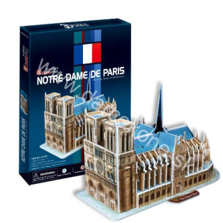 Katedrála Notre Dame 3D puzzle