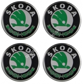 nálepky na kolesá Škoda o 5,9 cm