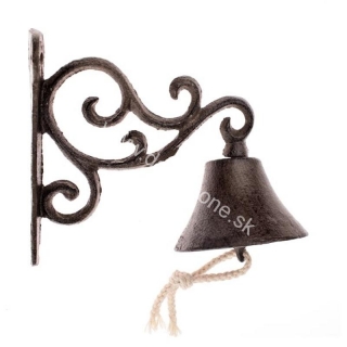Zvonec kovový závesný 15,5cm